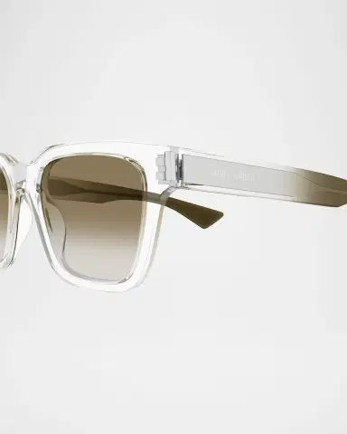 Saint Laurent Men's Sl 790f Recycled Acetate Rectangle Sunglasses | Thumbnail 2 Saint Laurent Men's Sl 790f Recycled Acetate Rectangle Sunglasses | Thumbnail 2