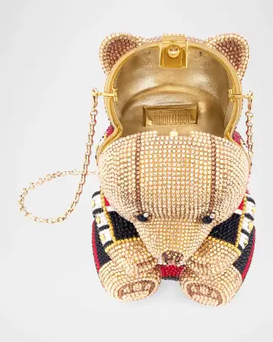 Judith Leiber Couture Albert Teddy Bear Crystal Clutch Bag | Thumbnail 2 Judith Leiber Couture Albert Teddy Bear Crystal Clutch Bag | Thumbnail 2
