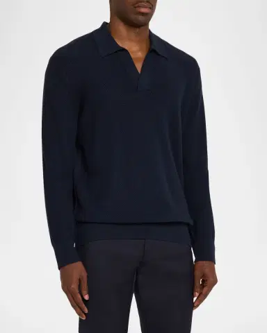 ZEGNA Men's Cashco Button-Down Shirt | Thumbnail 3 ZEGNA Men's Cashco Button-Down Shirt | Thumbnail 3