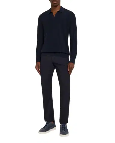 ZEGNA Men's Cashco Button-Down Shirt | Thumbnail 1 ZEGNA Men's Cashco Button-Down Shirt | Thumbnail 1
