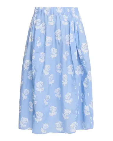 Marni Floral Cotton Midi Skirt | Thumbnail 1