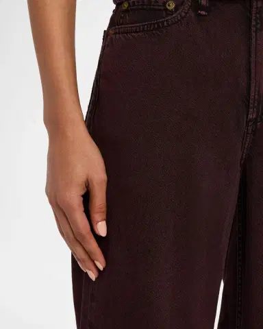 Rag & Bone Featherweight Logan Mid-Rise Wide Jeans | Thumbnail 3