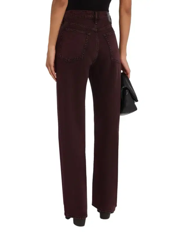 Featherweight Logan Mid-Rise Wide Jeans
