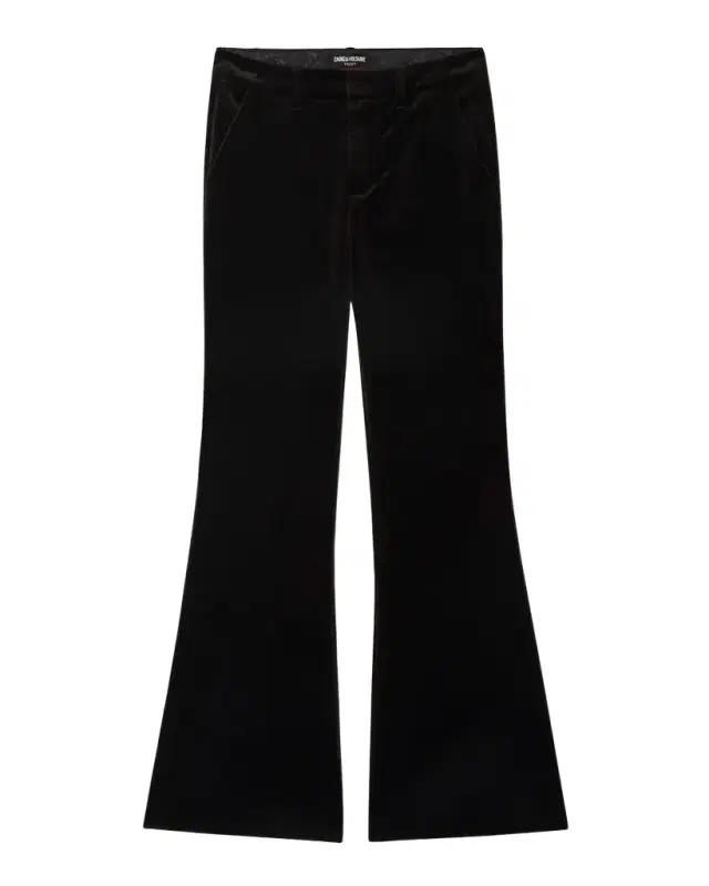 Zadig & Voltaire Prevy Velvet Flare Pants