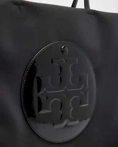 Tory Burch Ella Medium Patent Nylon Tote Bag | Thumbnail 6 Tory Burch Ella Medium Patent Nylon Tote Bag | Thumbnail 6