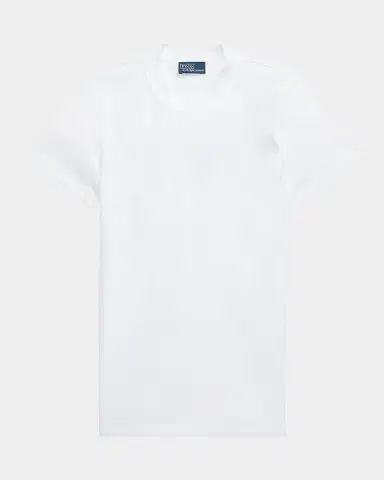 Polo Ralph Lauren Slim Fit Ribbed Cotton Tee | Thumbnail 1 Polo Ralph Lauren Slim Fit Ribbed Cotton Tee | Thumbnail 1