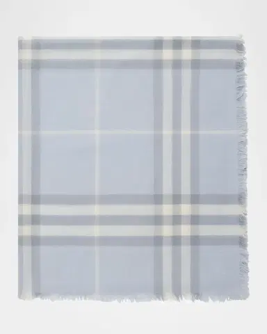 Burberry Giant Check Wool Scarf | Thumbnail 4 Burberry Giant Check Wool Scarf | Thumbnail 4
