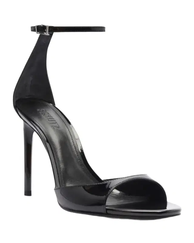 Scarlett Patent Leather Stiletto Sandals