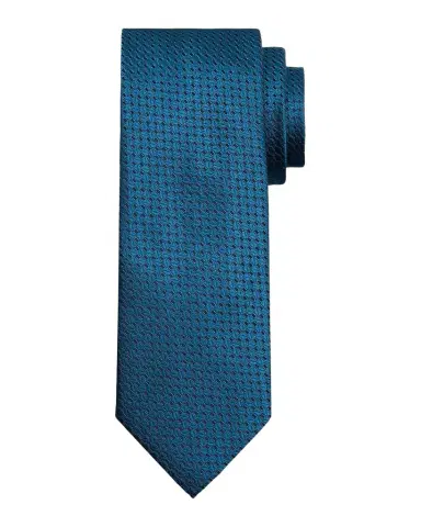 Canali Men's Geometric Silk Jacquard Tie | Thumbnail 1