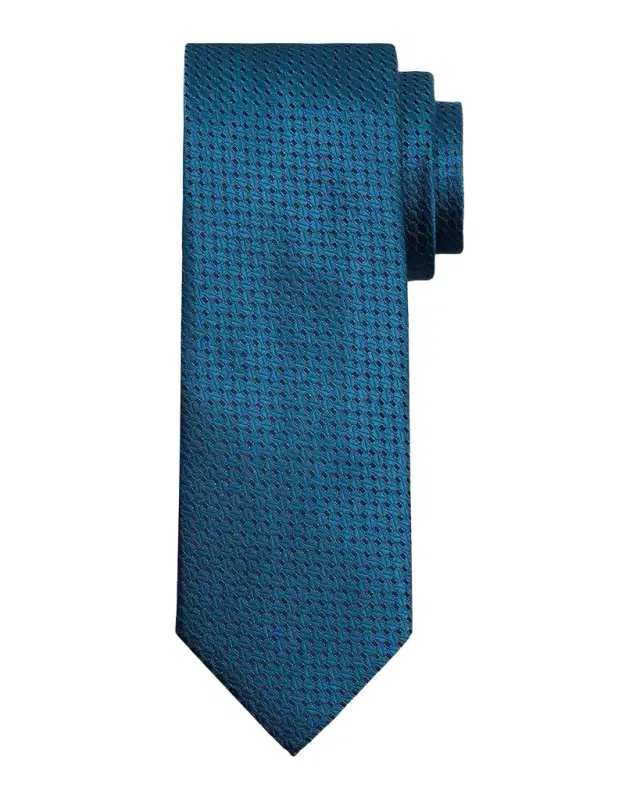 Men 's Geometric Silk Jacquard Tie