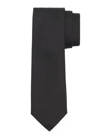 Canali Men's Solid Silk Twill Tie | Thumbnail 1