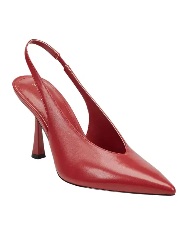 Esther Leather Slingback Pumps