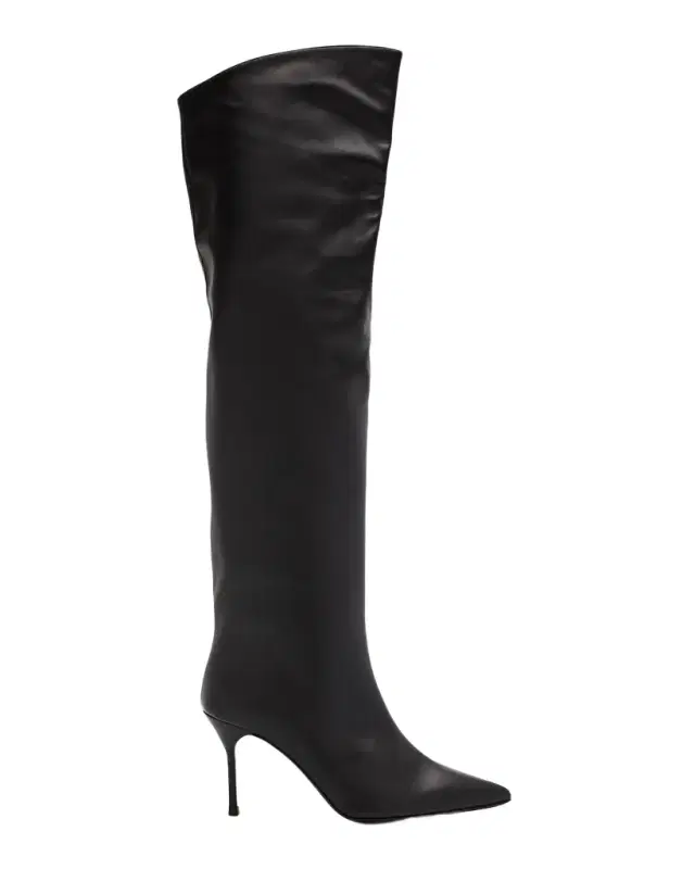 STAUD Sebastian Leather Over-The-Knee Boots