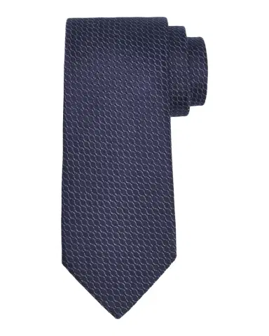 Canali Men's Tonal Jacquard Silk Tie | Thumbnail 1