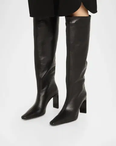 Staud Wally Leather Knee-High Boots | Thumbnail 2