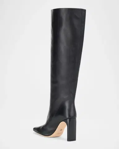 Staud Wally Leather Knee-High Boots | Thumbnail 4