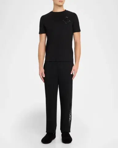 Moncler Men 's Snug Shearling Flats | Thumbnail 3 Moncler Men 's Snug Shearling Flats | Thumbnail 3