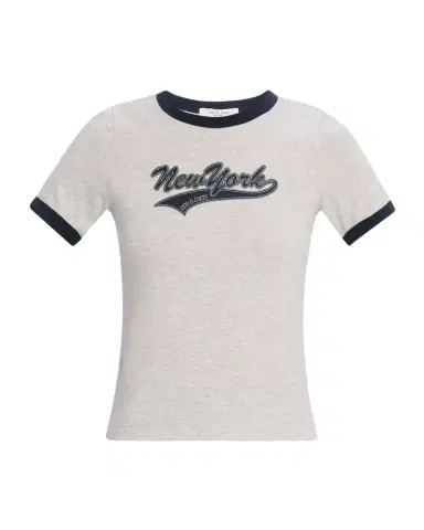 Rag & Bone New York Crewneck Ringer Tee | Thumbnail 1 Rag & Bone New York Crewneck Ringer Tee | Thumbnail 1