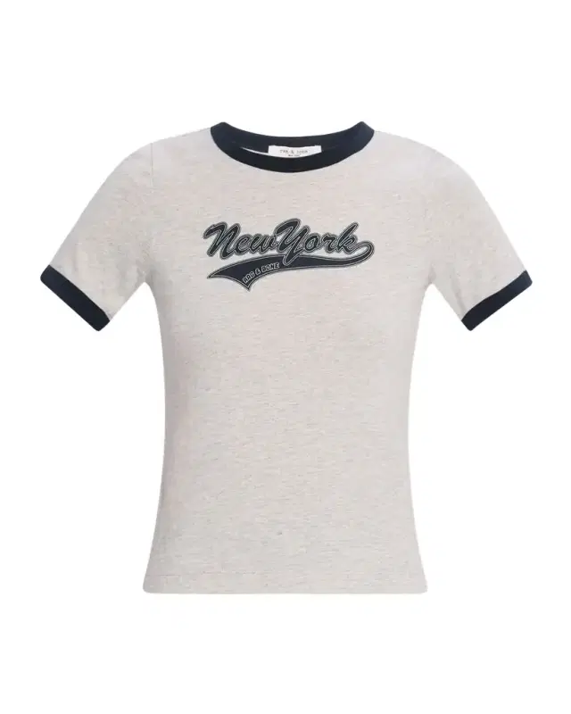 New York Crewneck Ringer Tee
