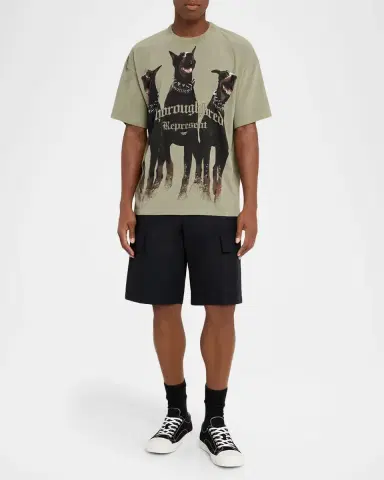 REPRESENT Men 's Thoroughbred Graphic T-Shirt | Thumbnail 2 REPRESENT Men 's Thoroughbred Graphic T-Shirt | Thumbnail 2
