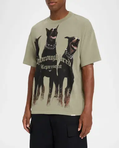 REPRESENT Men 's Thoroughbred Graphic T-Shirt | Thumbnail 4 REPRESENT Men 's Thoroughbred Graphic T-Shirt | Thumbnail 4