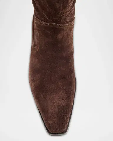Rag & Bone Joni Suede Cowboy Boots | Thumbnail 5 Rag & Bone Joni Suede Cowboy Boots | Thumbnail 5