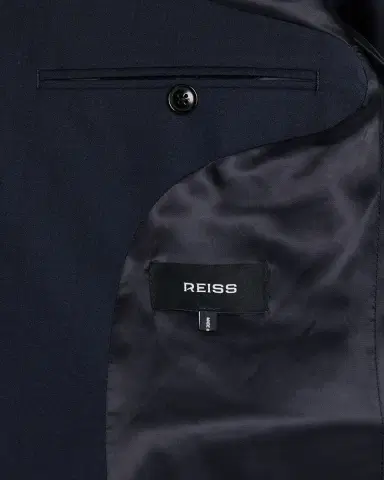 Reiss Men's Dream Single-Breasted Wool-Blend Suit Blazer | Thumbnail 6 Reiss Men's Dream Single-Breasted Wool-Blend Suit Blazer | Thumbnail 6