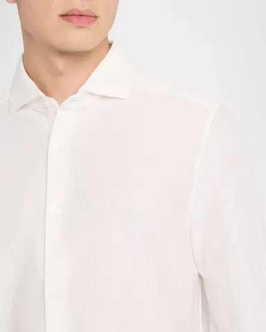 Reiss Men's Hayes Jacquard Stripe Sport Shirt | Thumbnail 5 Reiss Men's Hayes Jacquard Stripe Sport Shirt | Thumbnail 5