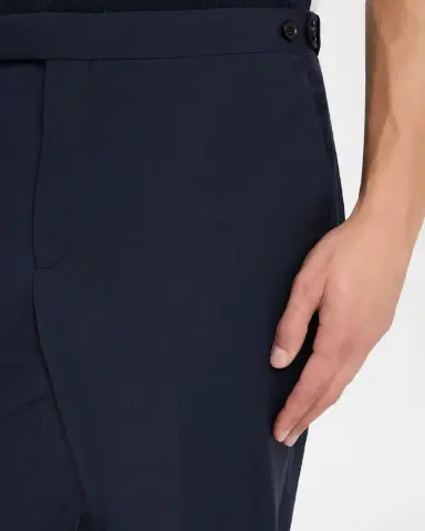 Reiss Men's Dream Adjustable Flat-Front Trousers | Thumbnail 5 Reiss Men's Dream Adjustable Flat-Front Trousers | Thumbnail 5