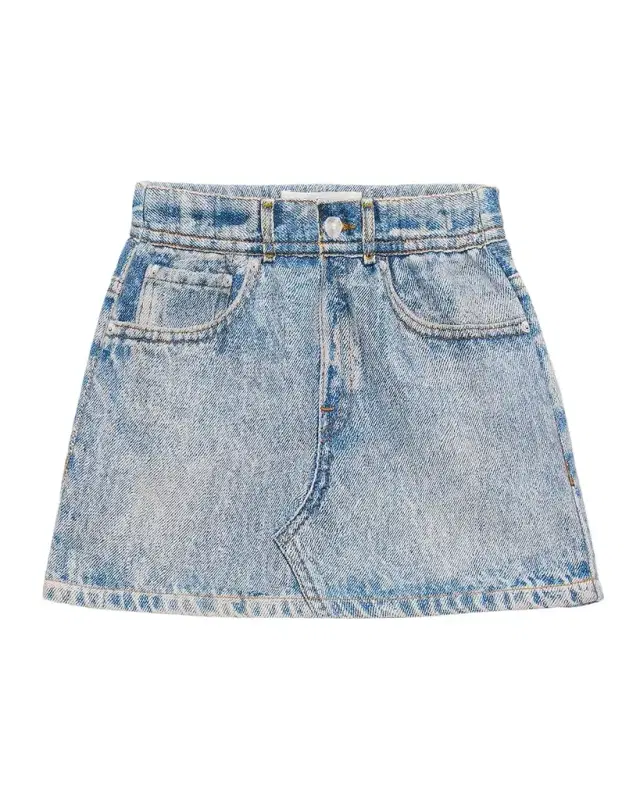 Girl's Mini rb Miramar Cotton Terry Skirt, Size 12M-10