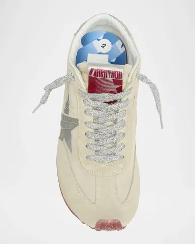 Golden Goose Running Marathon Suede Nylon Sneakers | Thumbnail 5 Golden Goose Running Marathon Suede Nylon Sneakers | Thumbnail 5