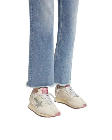 Golden Goose Running Marathon Suede Nylon Sneakers | Thumbnail 1 Golden Goose Running Marathon Suede Nylon Sneakers | Thumbnail 1