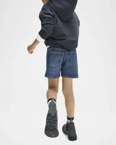 Rag & Bone Girl 's Mini rb Miramar Pull-On Shorts, Size 1M-10 | Thumbnail 3