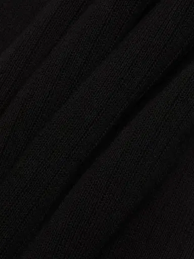 Nili Lotan Women's Ivenka Rib-Knit Open Back Halter Maxi Dress - Black | Thumbnail 7