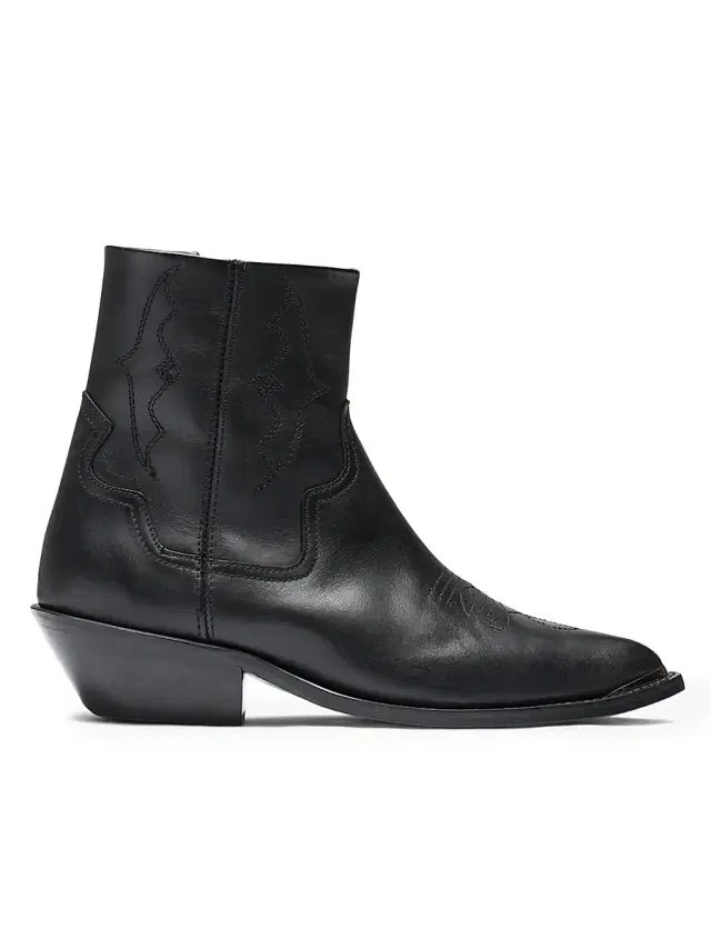 Represent Men's Michael Western Leather Boots - Black