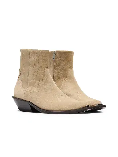 Represent Men's Michael Western Suede Boots - Brown | Thumbnail 2 Represent Men's Michael Western Suede Boots - Brown | Thumbnail 2