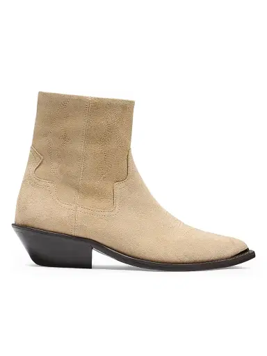 Represent Men's Michael Western Suede Boots - Brown | Thumbnail 1 Represent Men's Michael Western Suede Boots - Brown | Thumbnail 1