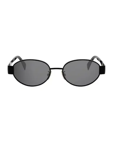 Celine Men's Triomphe Metal Oval Sunglasses | Thumbnail 1 Celine Men's Triomphe Metal Oval Sunglasses | Thumbnail 1