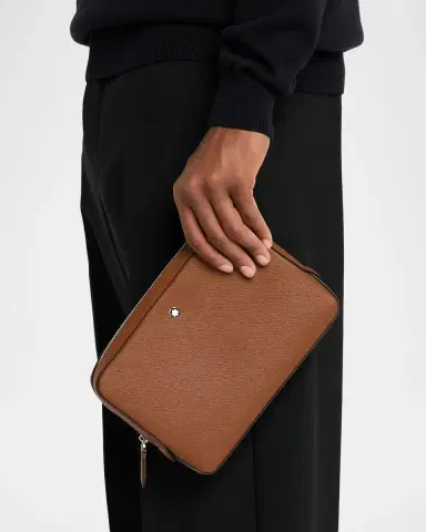 Montblanc Men's Sartorial Mini Leather Crossbody Bag | Thumbnail 2 Montblanc Men's Sartorial Mini Leather Crossbody Bag | Thumbnail 2