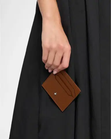Montblanc Men's Sartorial Leather Card Holder | Thumbnail 2 Montblanc Men's Sartorial Leather Card Holder | Thumbnail 2