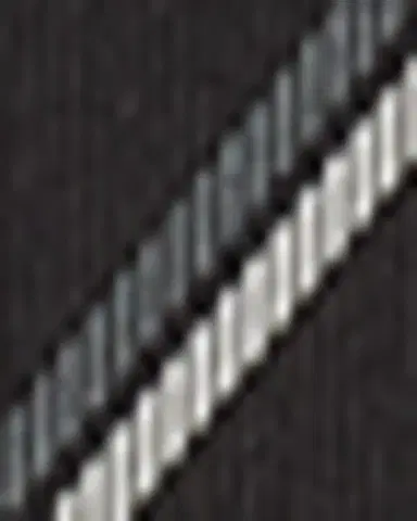 Saint Laurent Men's Woven Diagonal Stripe Silk Tie | Thumbnail 3