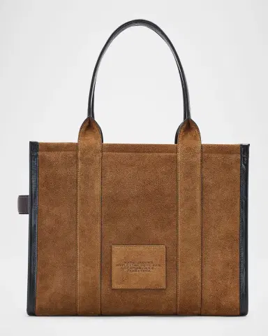 Marc Jacobs The Large Leather & Suede Tote Bag | Thumbnail 3 Marc Jacobs The Large Leather & Suede Tote Bag | Thumbnail 3