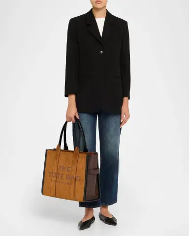 Marc Jacobs The Large Leather & Suede Tote Bag | Thumbnail 5 Marc Jacobs The Large Leather & Suede Tote Bag | Thumbnail 5