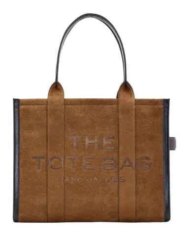 Marc Jacobs The Large Leather & Suede Tote Bag | Thumbnail 1 Marc Jacobs The Large Leather & Suede Tote Bag | Thumbnail 1