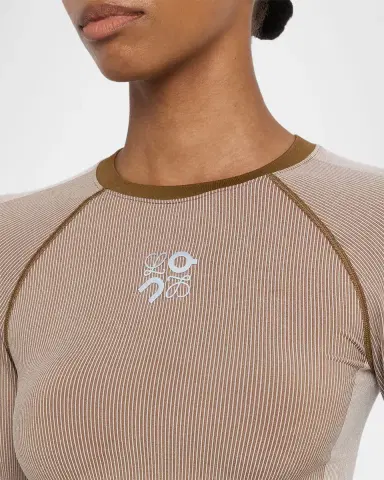 Loewe x On Seamless Long-Sleeve Top | Thumbnail 4 Loewe x On Seamless Long-Sleeve Top | Thumbnail 4