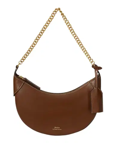 Polo Ralph Lauren Polo ID Leather Mini Chain Bag | Thumbnail 1 Polo Ralph Lauren Polo ID Leather Mini Chain Bag | Thumbnail 1