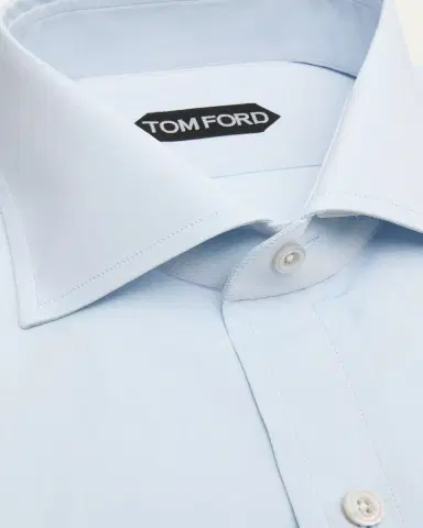 TOM FORD Men's Cotton Dress Shirt | Thumbnail 2 TOM FORD Men's Cotton Dress Shirt | Thumbnail 2