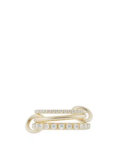 Spinelli Kilcollin Norah 18K Yellow Gold Pave Diamond Ring | Thumbnail 1
