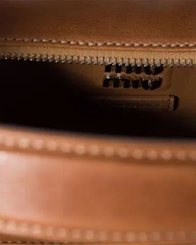 Miu Miu Pocket Nappa Leather Shoulder Bag | Thumbnail 4 Miu Miu Pocket Nappa Leather Shoulder Bag | Thumbnail 4