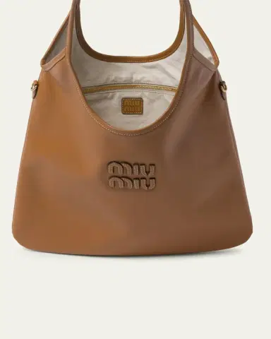 Miu Miu Ivy Leather Tote Bag | Thumbnail 4 Miu Miu Ivy Leather Tote Bag | Thumbnail 4